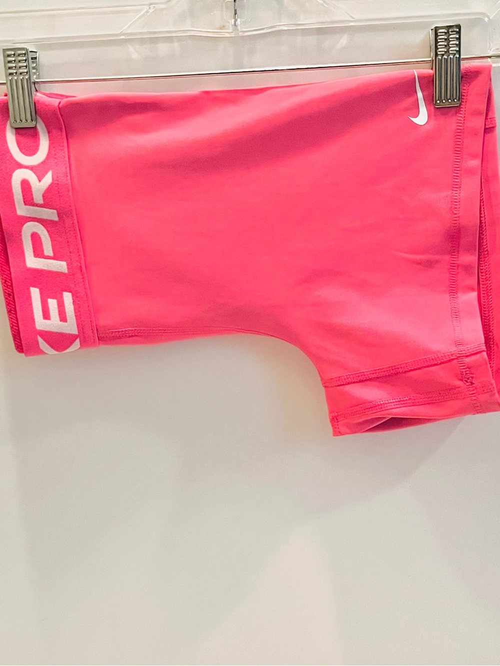 Nike Women's Bright Pink Training Bike Shorts